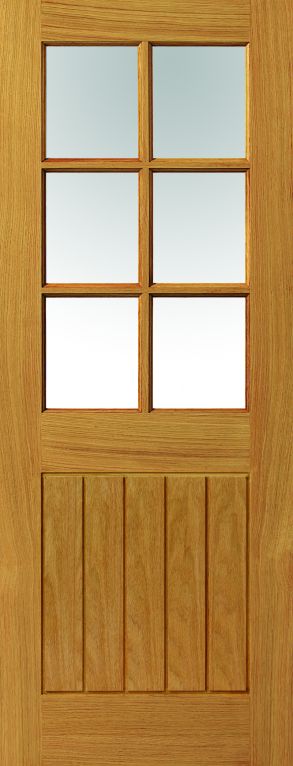 JB Kind Thames 6 Light Oak door